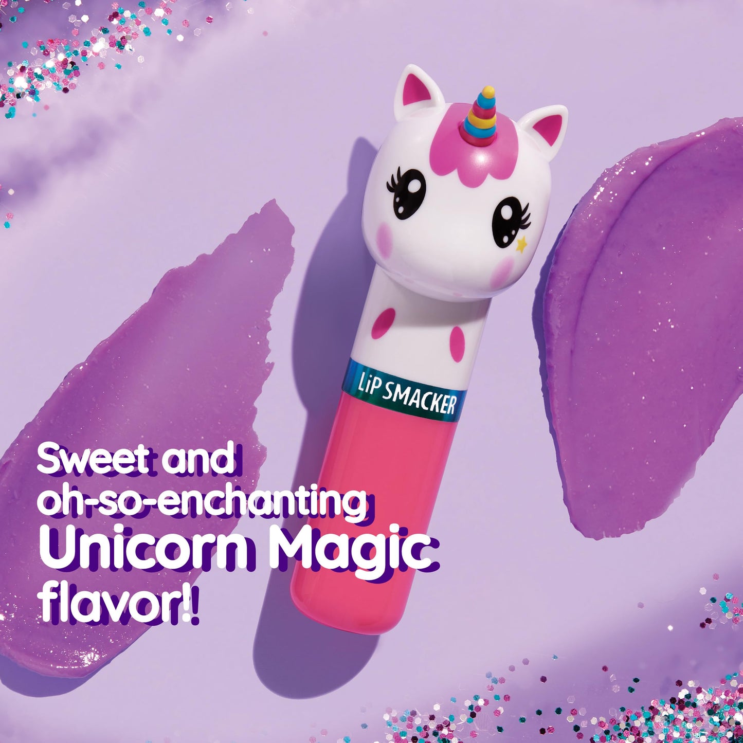 Lip Smacker Lippy Pals Unicorn, Flavored Moisturizing & Smoothing Soft Shine Lip Balm, Hydrating & Protecting Fun Tasty Flavors, Cruelty-Free & Vegan - Unicorn Magic Lip SmackerBuy Supplements Australia