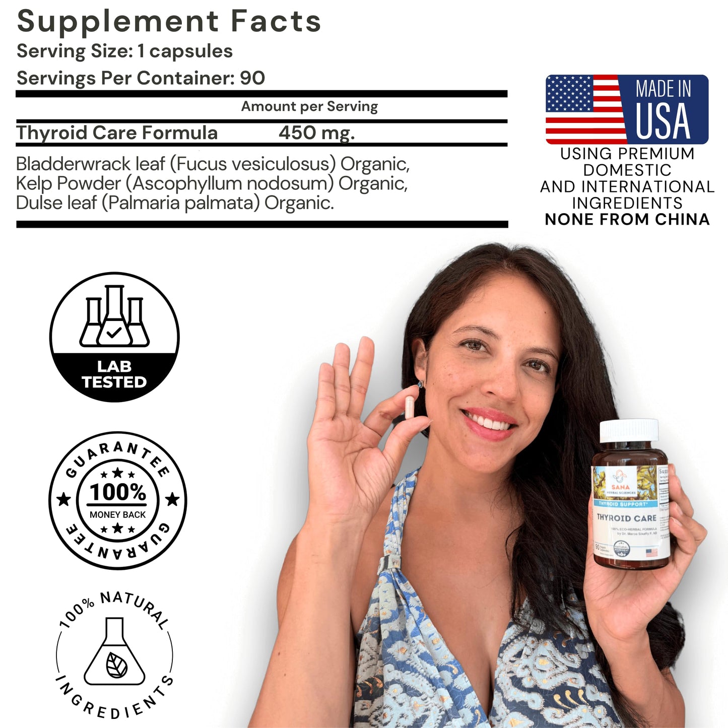 Sana Herbal Sciences Artery Plaque Removal & Sea Iodine Thyroid Support Organic Blends Sana Herbal Sciences buy supplements Au