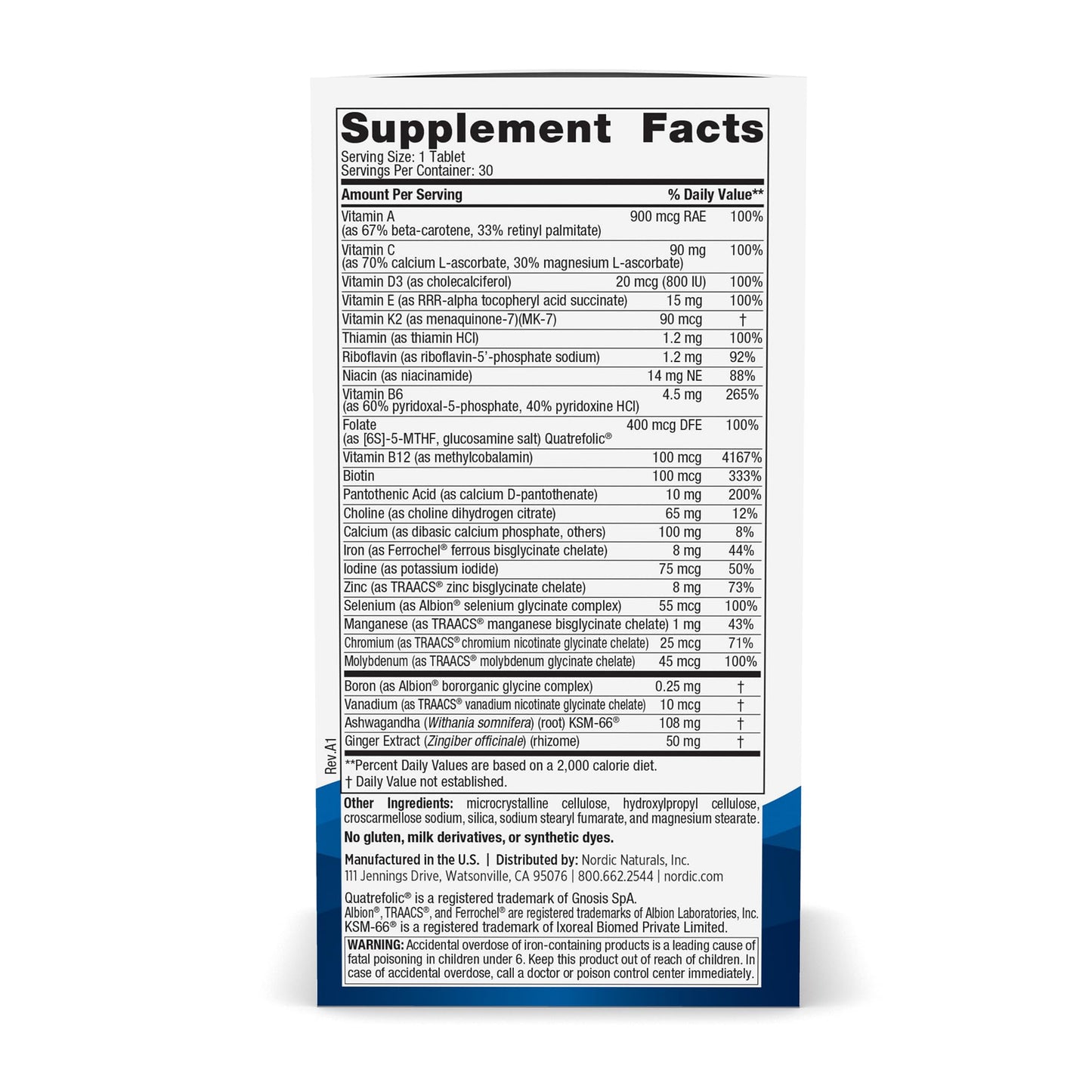 Nordic Naturals Starter Pack - Women's Multivitamin One Daily, Ultimate Omega Nordic NaturalsBuy Supplements Australia
