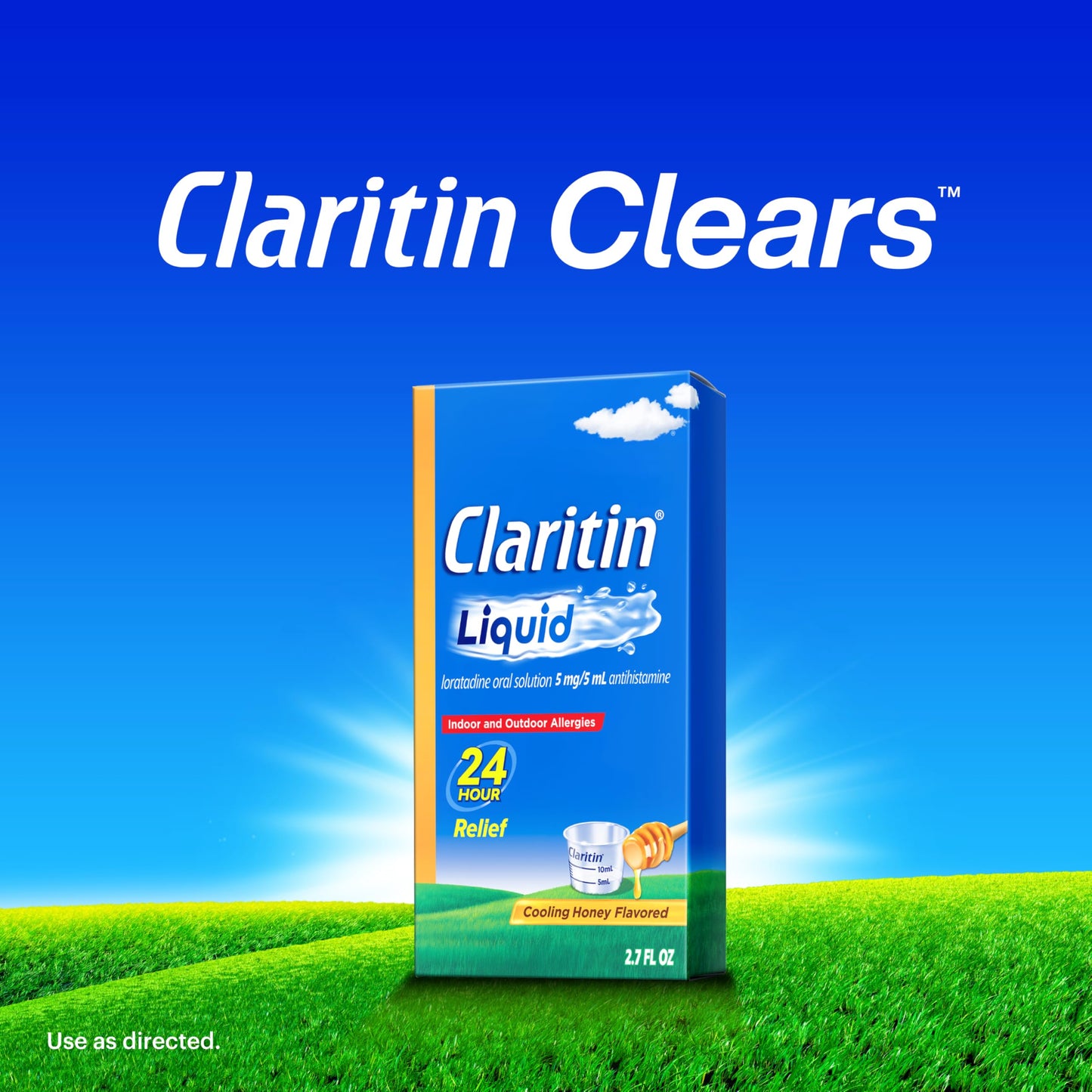Claritin® Liquid, Allergy Medicine for Adults, 24-Hour Non-Drowsy Loratadine 5mg, Antihistamine, Cooling Honey Flavored, 8 fl. oz Claritin buy supplements Au