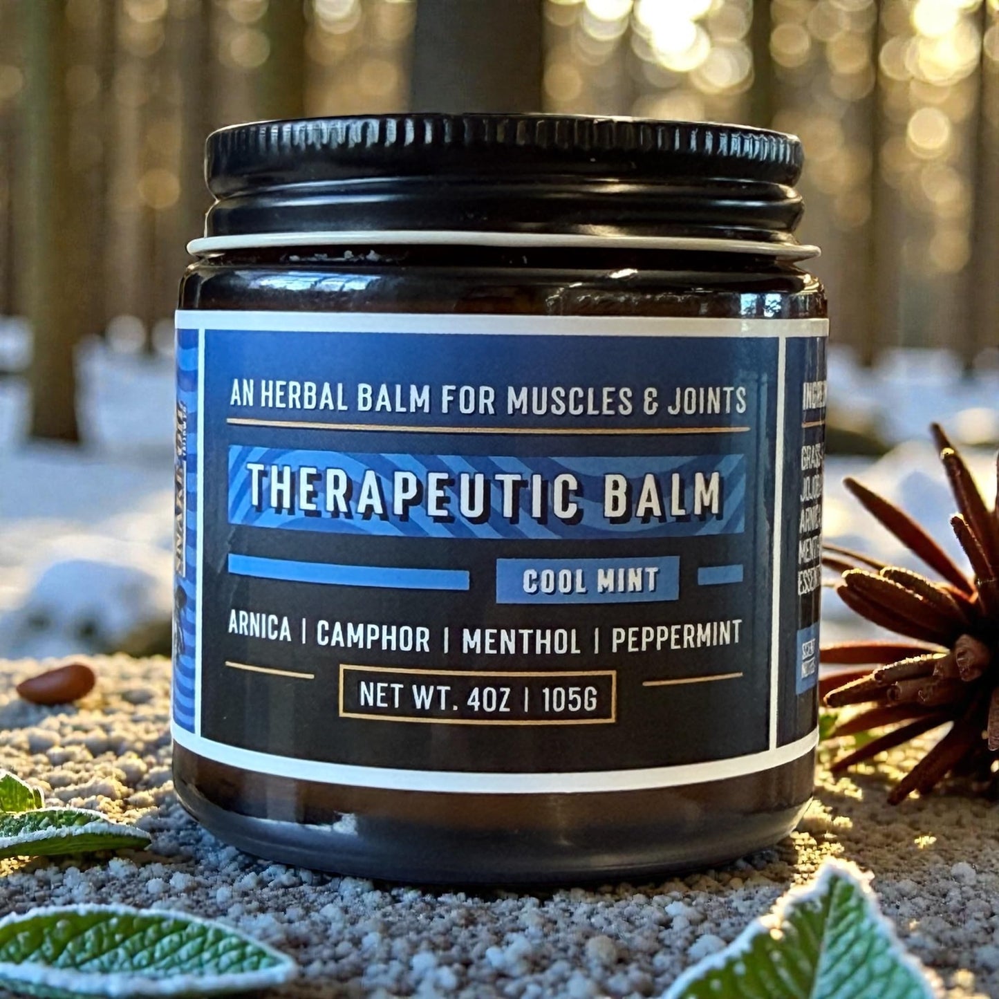 Muscle & Joint Therapeutic Tallow Balm - Made in Utah, USA - Arnica, Camphor, Menthol, Peppermint - Great for Pain, Soreness, Bruising, Stiffness - Grass-Fed Tallow, Jojoba Oil, Beeswax Snake Oil Tallow Co.Buy Supplements Australia