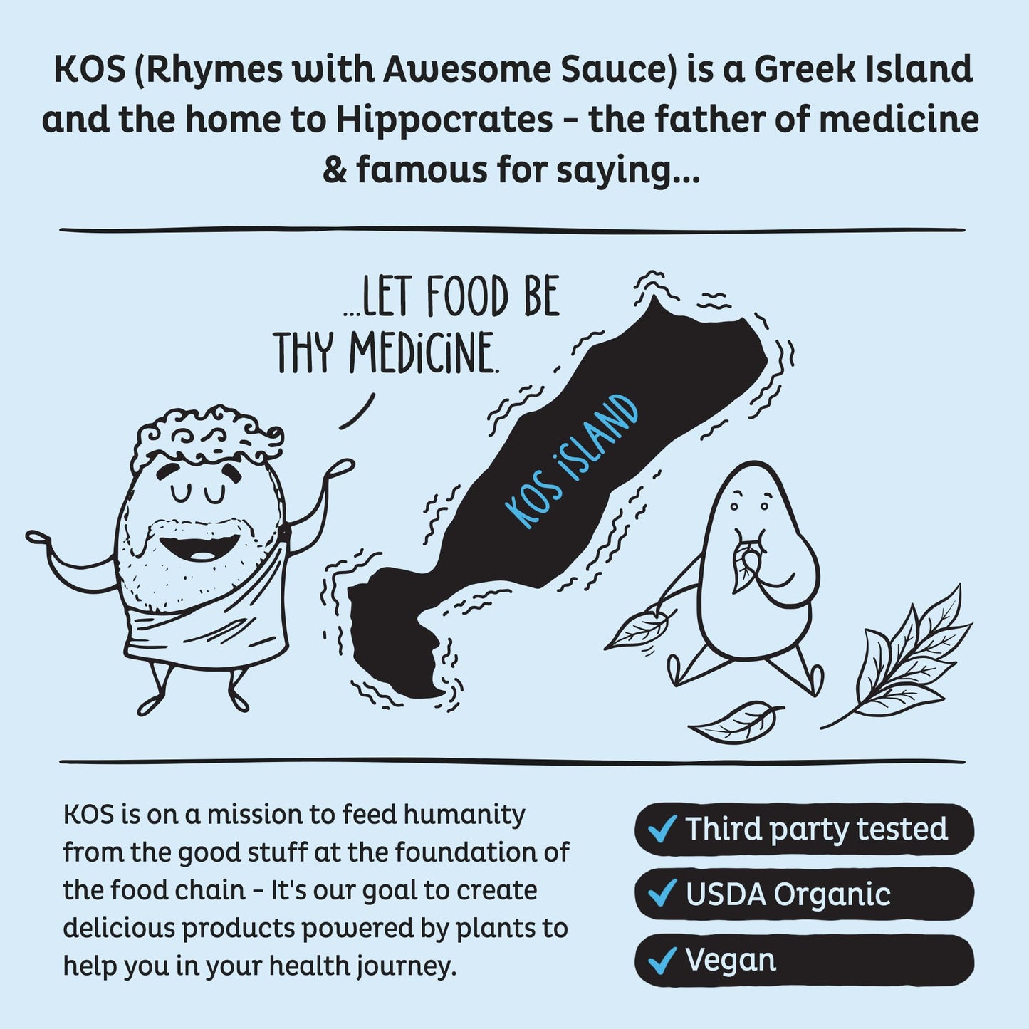 KOS Plant Based Protein Powder, Blueberry Muffin - Organic Pea Protein Superfood with Spirulina and Immune Support Blend. Soy, Gluten, Dairy Free - Vegan Meal Replacement for Women & Men - 15 Servings KOS buy supplements Au