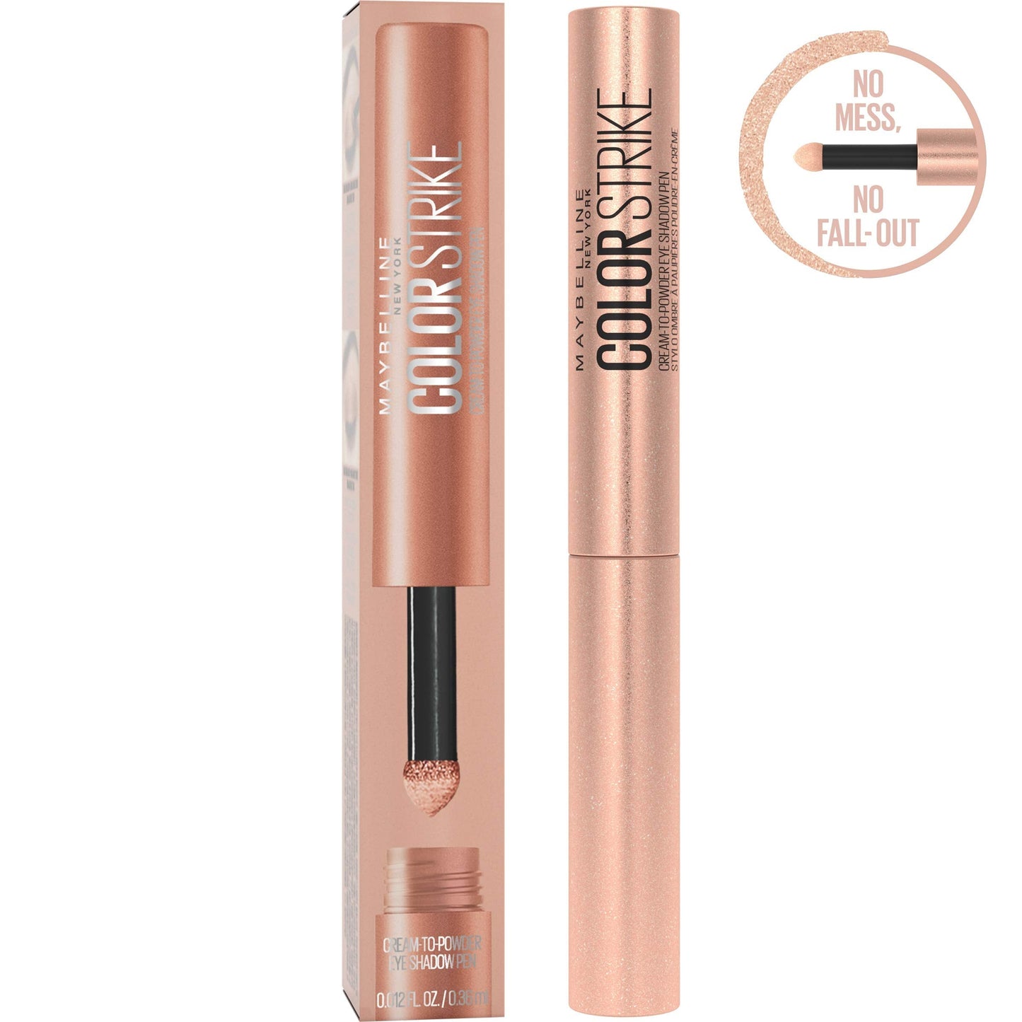 Maybelline New York Color Strike Eye Shadow Pen, Cream To Powder Finish, 30 Spark MAYBELLINEBuy Supplements Australia