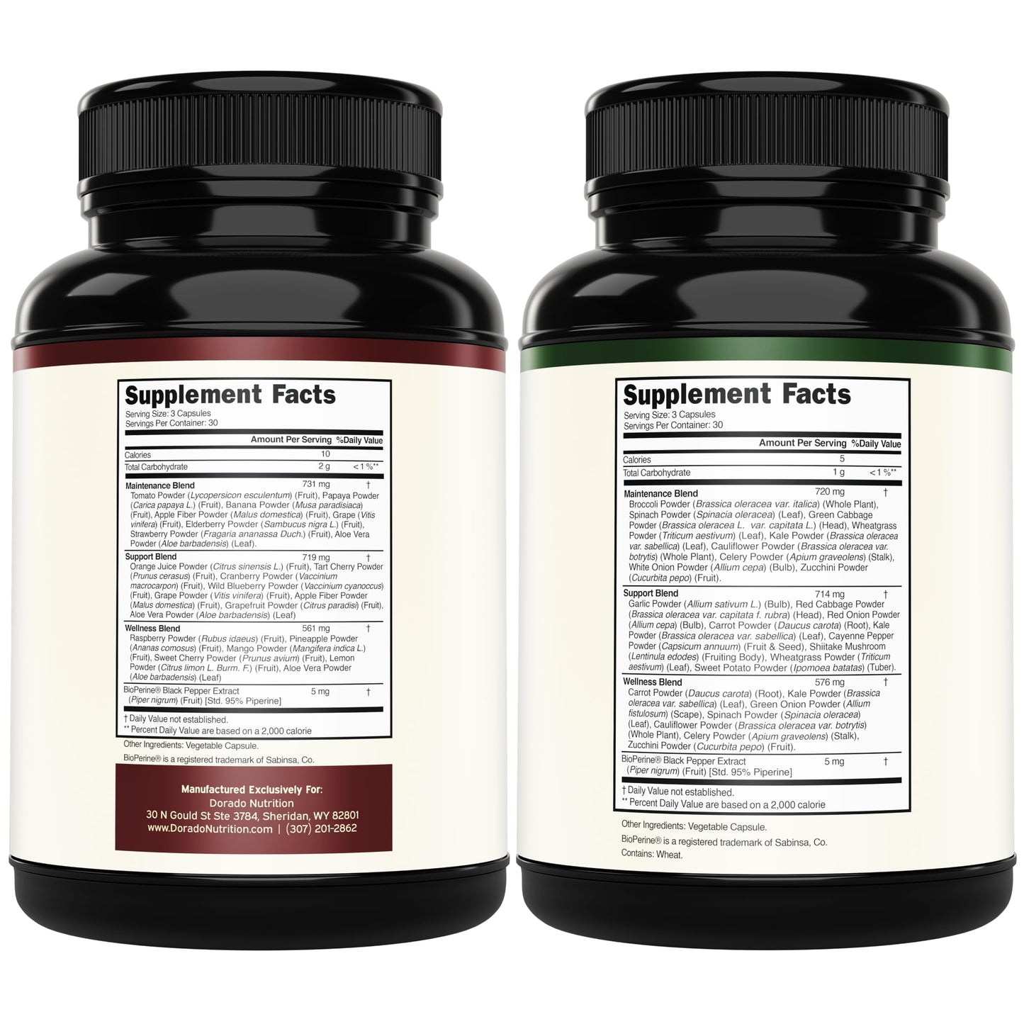 Fruit and Veggies Supplement (180 Capsules) Superfood Fruits and Vegetables Supplements for Adults - Premium Super Food for Energy and Immune Support - Veggies Capsules - Non-GMO & Vegan - USA Made DORADO NUTRITIONBuy Supplements Australia