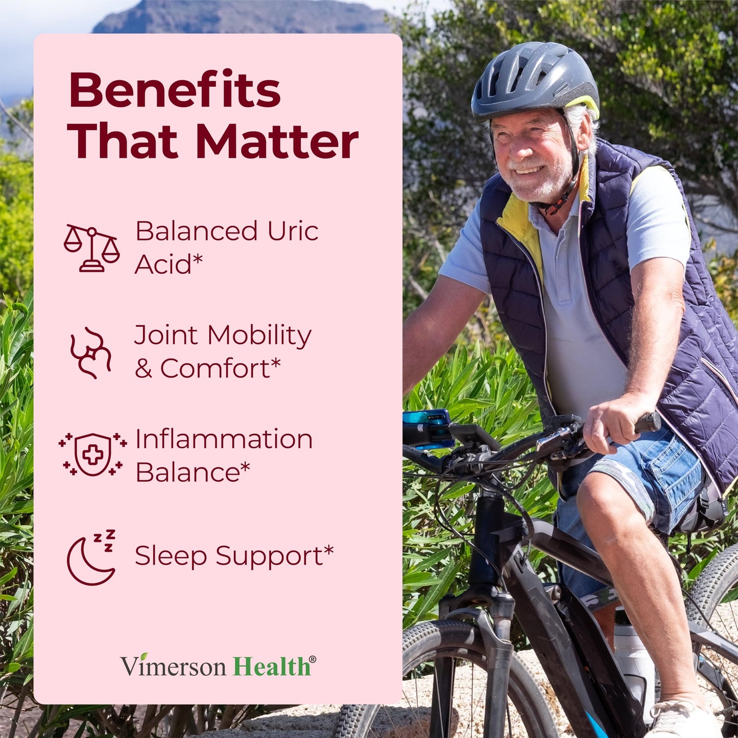 Turmeric Curcumin Supplement with 10:1 Tart Cherry Extract & Celery Seed Extract – Natural Uric Acid Balance, Joint Health & Sleep Aid – Turmeric Curcumin with Black Pepper – 60 Tart Cherry Capsules Vimerson HealthBuy Supplements Australia