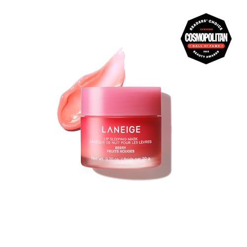 LANEIGE Lip Sleeping Mask, Berry: Nourishing Overnight Lip Treatment with Vitamin C, Shea & Murumuru Butter for Hydrating Dry, Flaky Lips LANEIGEBuy Supplements Australia
