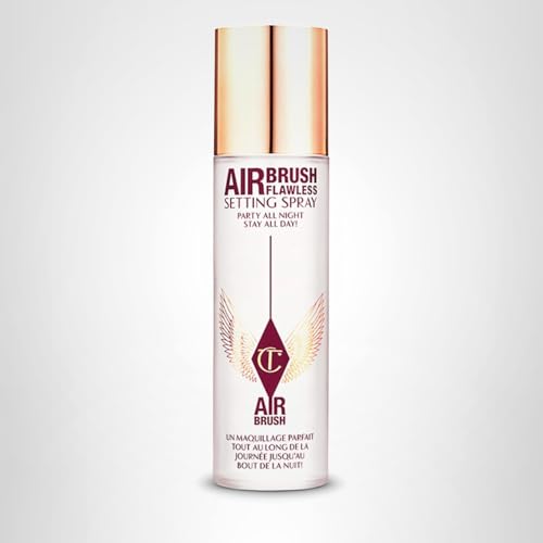 Charlotte Tilbury Airbrush Flawless Setting Spray - Ultra-Fine Hydrating Mist to Prime & Set Face Makeup For Up to 16Hr - Soothes, Blurs Pores & Calms Skin (100ml) Charlotte TilburyBuy Supplements Australia
