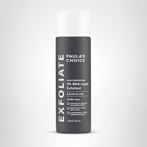 Paulas Choice--SKIN PERFECTING 2% BHA Liquid Salicylic Acid Exfoliant--Facial Exfoliant for Blackheads, Enlarged Pores, Wrinkles & Fine Lines, 4 oz Bottle Paula's ChoiceBuy Supplements Australia
