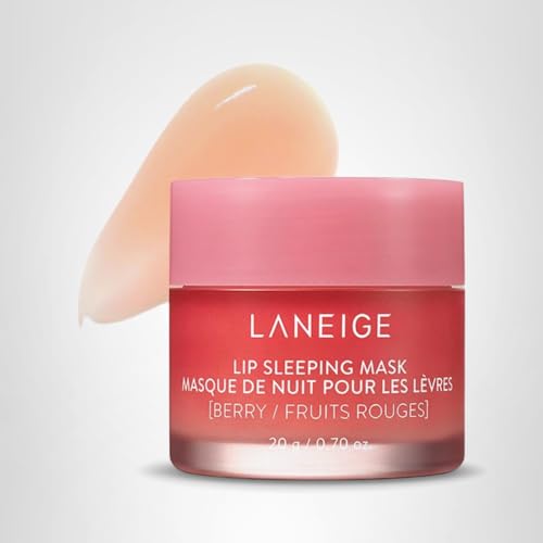 LANEIGE Lip Sleeping Mask, Berry: Nourishing Overnight Lip Treatment with Vitamin C, Shea & Murumuru Butter for Hydrating Dry, Flaky Lips LANEIGEBuy Supplements Australia