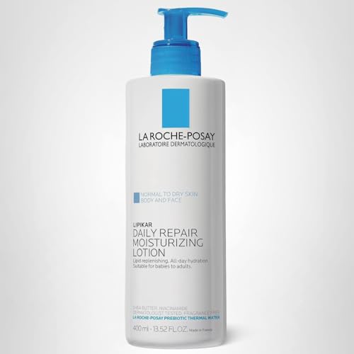La Roche-Posay Lipikar Body Lotion Daily Repair Moisturizing Cream, Fragrance Free Body