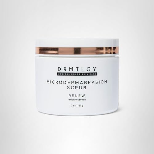 DRMTLGY Microdermabrasion Scrub – Gentle Facial Exfoliating Scrub to Smooth & Polish Skin