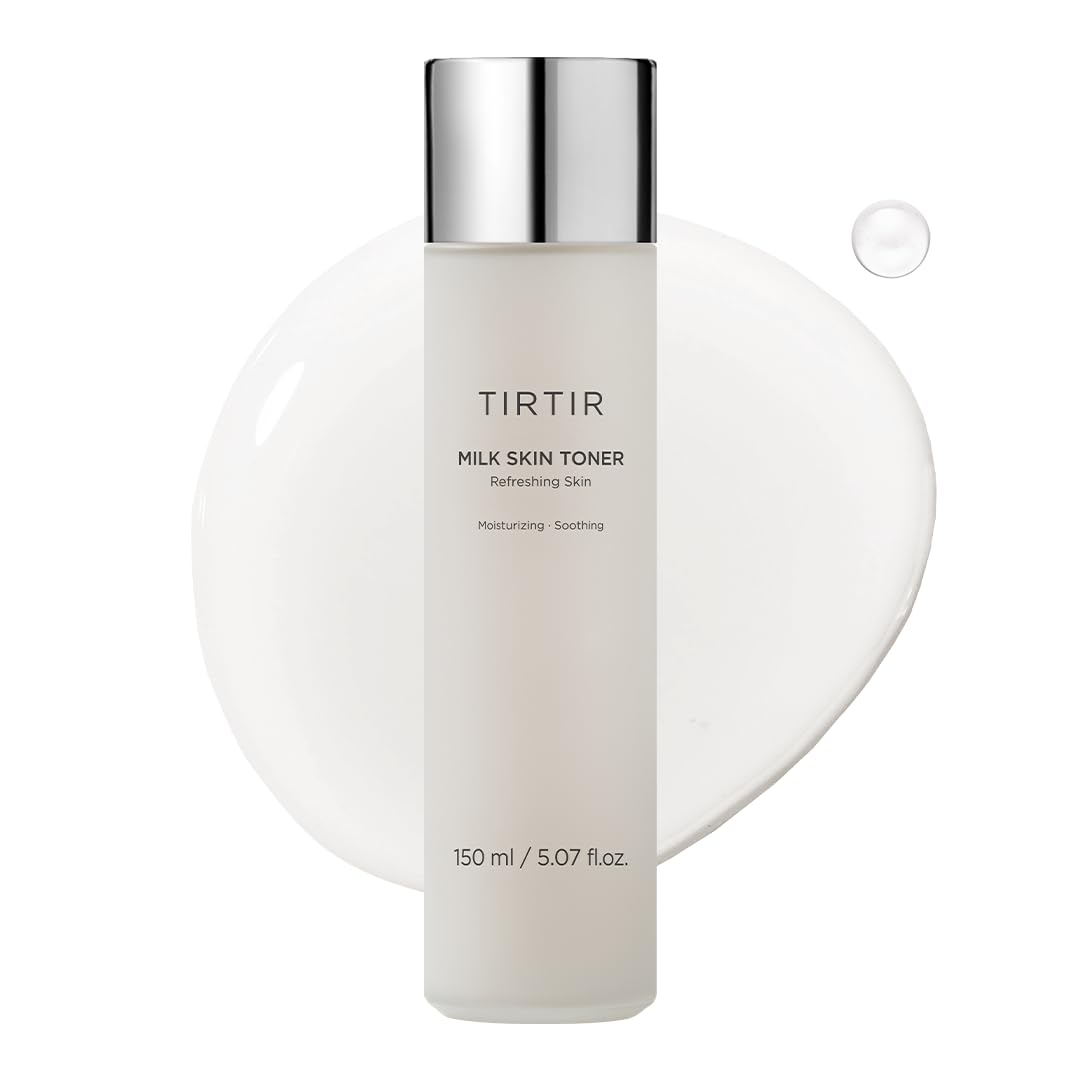 TIRTIR Milk Skin Rice Toner - Deep Moisturizing, Hydrating and Refreshing for face, Niacinamide, Ceramide, Rice Bran Extract, Nature-Oriented Ingredients, Korean Skin Care, Vegan, 150ml / 5.07 fl.oz. TIRTIRBuy Supplements Australia