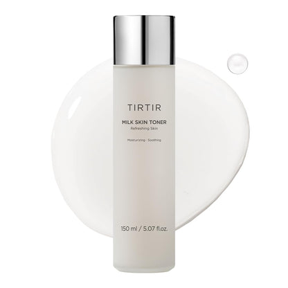 TIRTIR Milk Skin Rice Toner - Deep Moisturizing, Hydrating and Refreshing for face, Niacinamide, Ceramide, Rice Bran Extract, Nature-Oriented Ingredients, Korean Skin Care, Vegan, 150ml / 5.07 fl.oz. TIRTIRBuy Supplements Australia