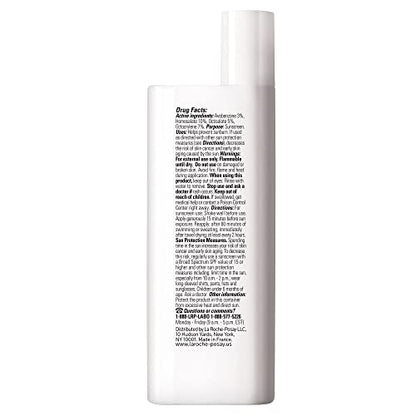La Roche-Posay Anthelios Light Fluid Facial Sunscreen SPF 60, Lightweight Sunscreen For Face, Fluid Texture, Broad Spectrum SPF + Antioxidants