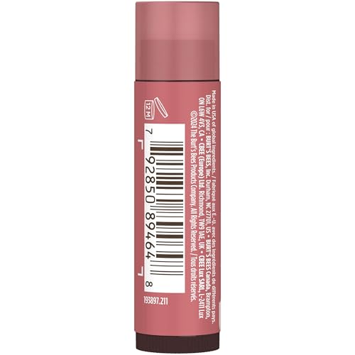 Burt's Bees Lip Tint Balm with Long Lasting 2 in 1 Duo Tinted Balm Formula, Color Infused with Deeply Hydrating Shea Butter for a Natural Looking Buildable Finish, Fiery Red Dahlia (2-Pack) Burt's BeesBuy Supplements Australia