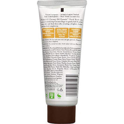 Palmer's Coconut Oil Formula Coconut Sugar Facial Scrub Exfoliator, Face Scrub to Gently