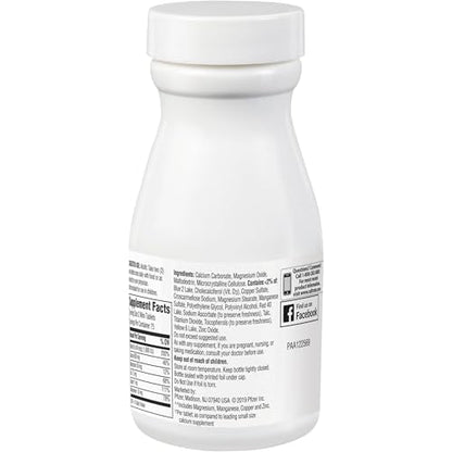 Caltrate Minis 600 Plus D3 Plus Minerals Calcium and Vitamin D Supplement Tablets, Bone Health and Mineral Supplement for Adults - 150 Count