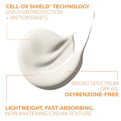 La Roche-Posay Anthelios Melt-In Milk Sunscreen SPF 60, Sunscreen For Body & Face, Broad Spectrum SPF + Antioxidants, Oil Free