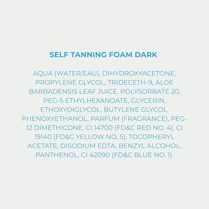 Bondi Sands Dark Self Tanning Foam | Lightweight, Self-Tanner Foam Enriched with Aloe Vera and Coconut