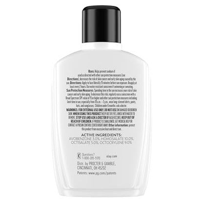 Olay Complete+ Face Moisturizer with Sunscreen SPF 40, For Sensitive Skin, Broad Spectrum Sun Protection, Fragrence-Free