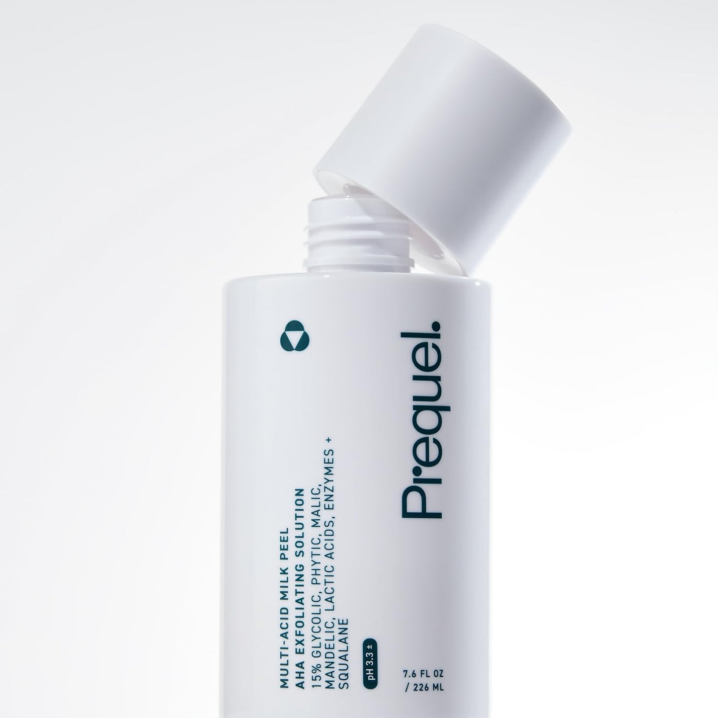 Prequel Skin Multi-Acid Milk Peel, Professional Exfoliating Solution. 15% Glycolic Acid Face Peel with Lactic Acid and Enzymes