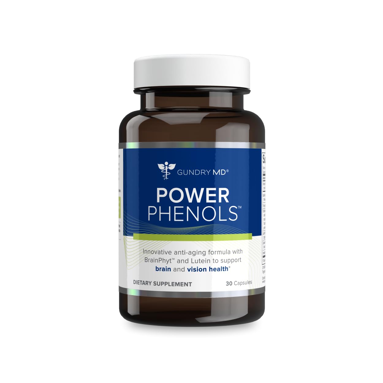 Gundry MD Power Phenols Brain Health Supplement for Cognition, Focus, Motivation, Productivity, and Energy - (30 Servings) Gundry MDBuy Supplements Australia