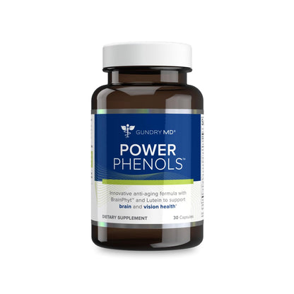 Gundry MD Power Phenols Brain Health Supplement for Cognition, Focus, Motivation, Productivity, and Energy - (30 Servings) Gundry MDBuy Supplements Australia