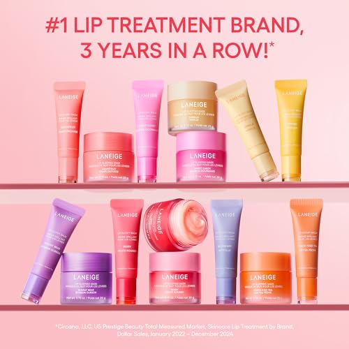 LANEIGE Lip Glowy Balm, Berry: Sheer Tinted Lip Moisturizer with Shea Butter, for Hydrating Shine & Soft Lips LANEIGEBuy Supplements Australia