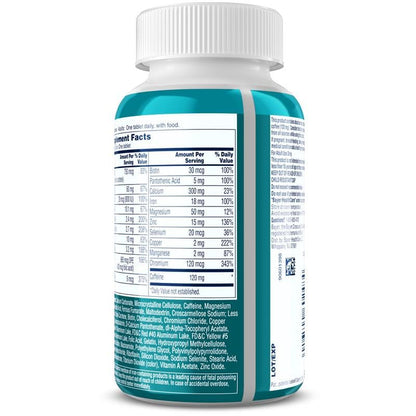 One A Day Women's Active Metabolism Daily Essential, Multivitamin for Women, Metabolism Support, Vitamins for Women with All 8 B-Vitamins
