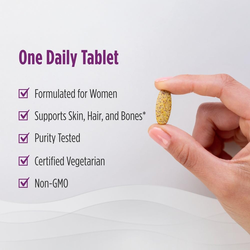 Nordic Naturals Women’s Multivitamin One Daily - Skin, Hair, Energy, & Bone Support - Immunity Supplement - 20 Essential Nutrients - 30 Tablets - 30 Servings Nordic NaturalsBuy Supplements Australia