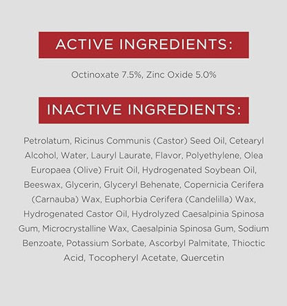 EltaMD UV Lip Balm SPF Sunscreen, Sunscreen Lip Balm with SPF 30+, Protects Dry Cracked Lips, Transparent Zinc Oxide, 0.28 Tube