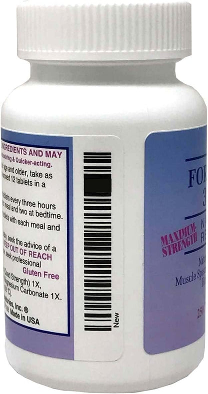 Dee CEE Labs Formula 303 Maximum Strength Tablets, 90 Tablets; All-Natural containing Magnesium for Sore Muscles