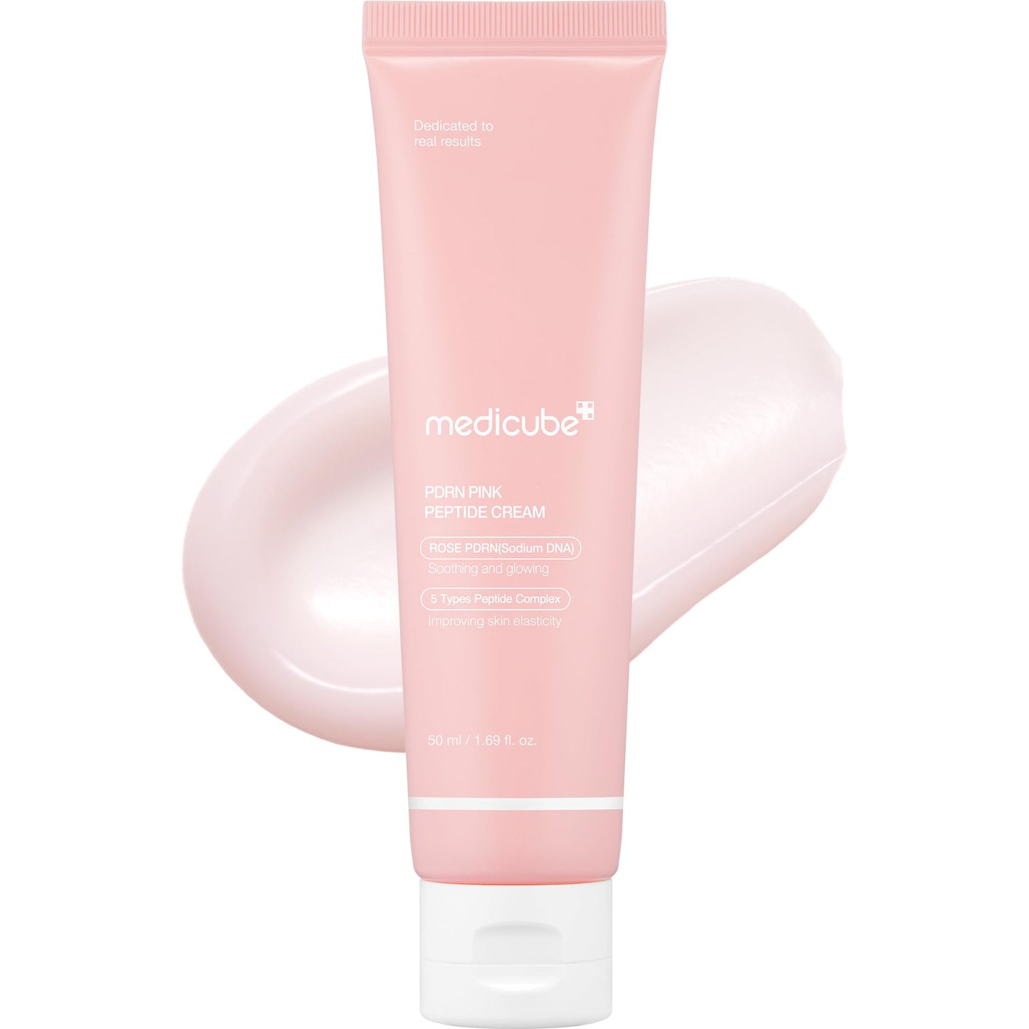 medicube PDRN Pink Hyaluronic Moisturizing Cream | Blemish Recovery, Relief & Hydrating Care | Restores Skin Elasticity & Glow