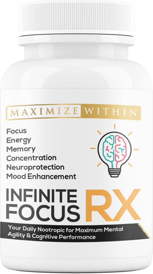 Maximum Slim Infinite Focus RX Nootropic Capsules Maximum SlimBuy Supplements Australia