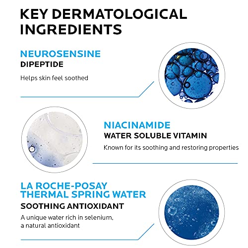 La Roche-Posay Toleriane Dermallergo Eye Cream Soothing Repair Moisturizer, Soothes and Comforts Sensitive Skin