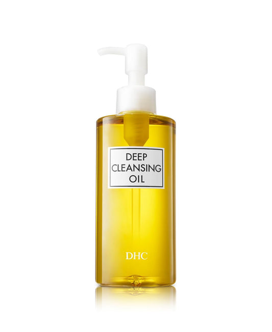 DHC Deep Cleansing Oil, Facial Cleansing Oil, Makeup Remover, Cleanses without Clogging Pores, Residue-Free