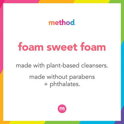 Method Foaming Hand Soap, Waterfall, Paraben and Phthalate Free, 10 Fl Oz (Pack of 1)