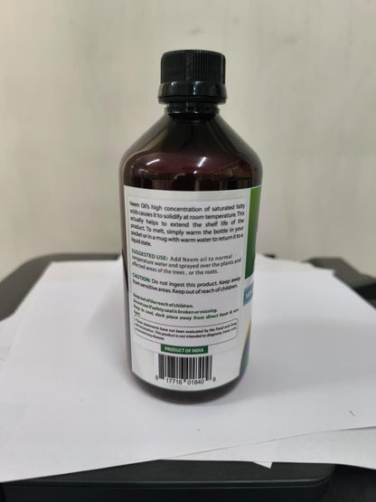 Best Naturals 100% Pure Neem Oil, 100% Cold Pressed and Unrefined - 16 OZ (1 Bottle)
