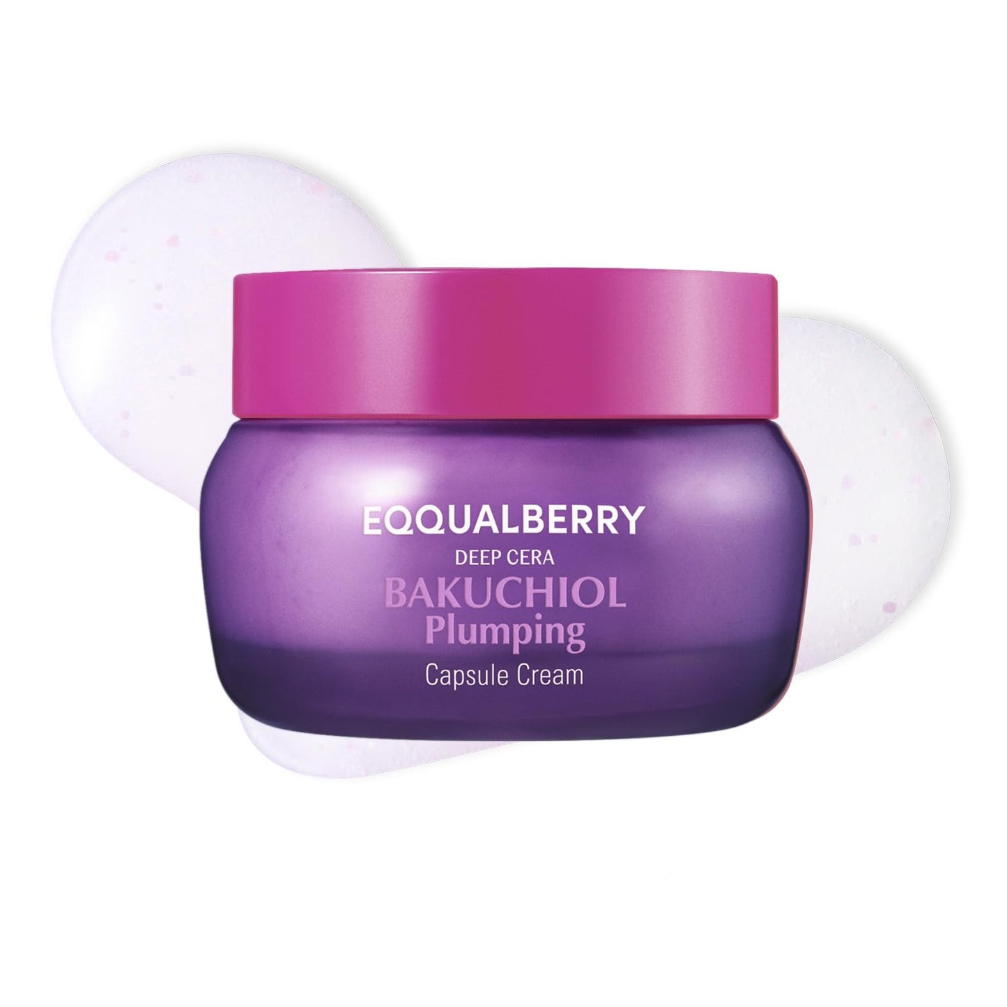 Bakuchiol Plumping Capsule Cream – Retinol Alternative Moisturizer for Firming and Pore Care with 99% Pure Bakuchiol, 5 Types of Collagen