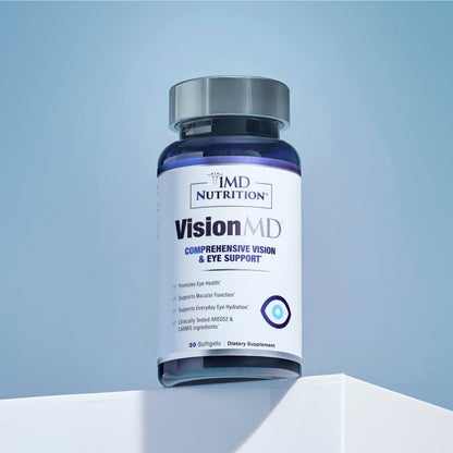 1MD Nutrition VisionMD Eye Vitamin CARMIS - Eye Supplement for Adults - with OptiLut Lutein & Zeaxanthin - Supports Vision Health Care, Everyday Eye Strain