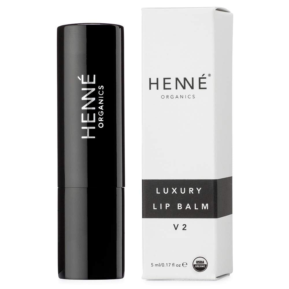 Henné Organics Luxury Lip Balm V2 - Natural and Organic Moisturizer - 0.15 Ounce Stick HennÃ OrganicsBuy Supplements Australia