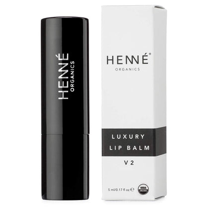 Henné Organics Luxury Lip Balm V2 - Natural and Organic Moisturizer - 0.15 Ounce Stick HennÃ OrganicsBuy Supplements Australia