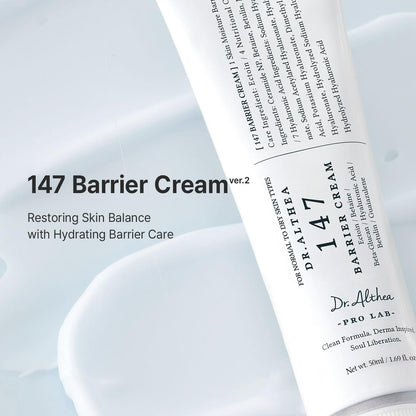 Dr.Althea 147 Barrier Cream | Daily Skin Barrier Care | Deep Hydrating with Hyaluronic Acid