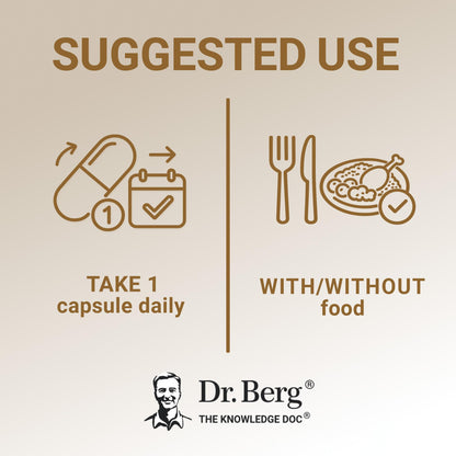 Dr. Berg Maximum Strength 2-in-1 Vitamin D3 K2 5,000 IU | Naturally Derived D3 | 4X Lab-Tested & Verified | High Absorption Formula