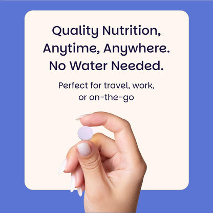 EZ Melts Multivitamin + Iron - Daily Multivitamin for Women & Men - Supports Healthy Energy Levels & Antioxidant Protection - Non-GMO & Vegan - Tropical Cherry