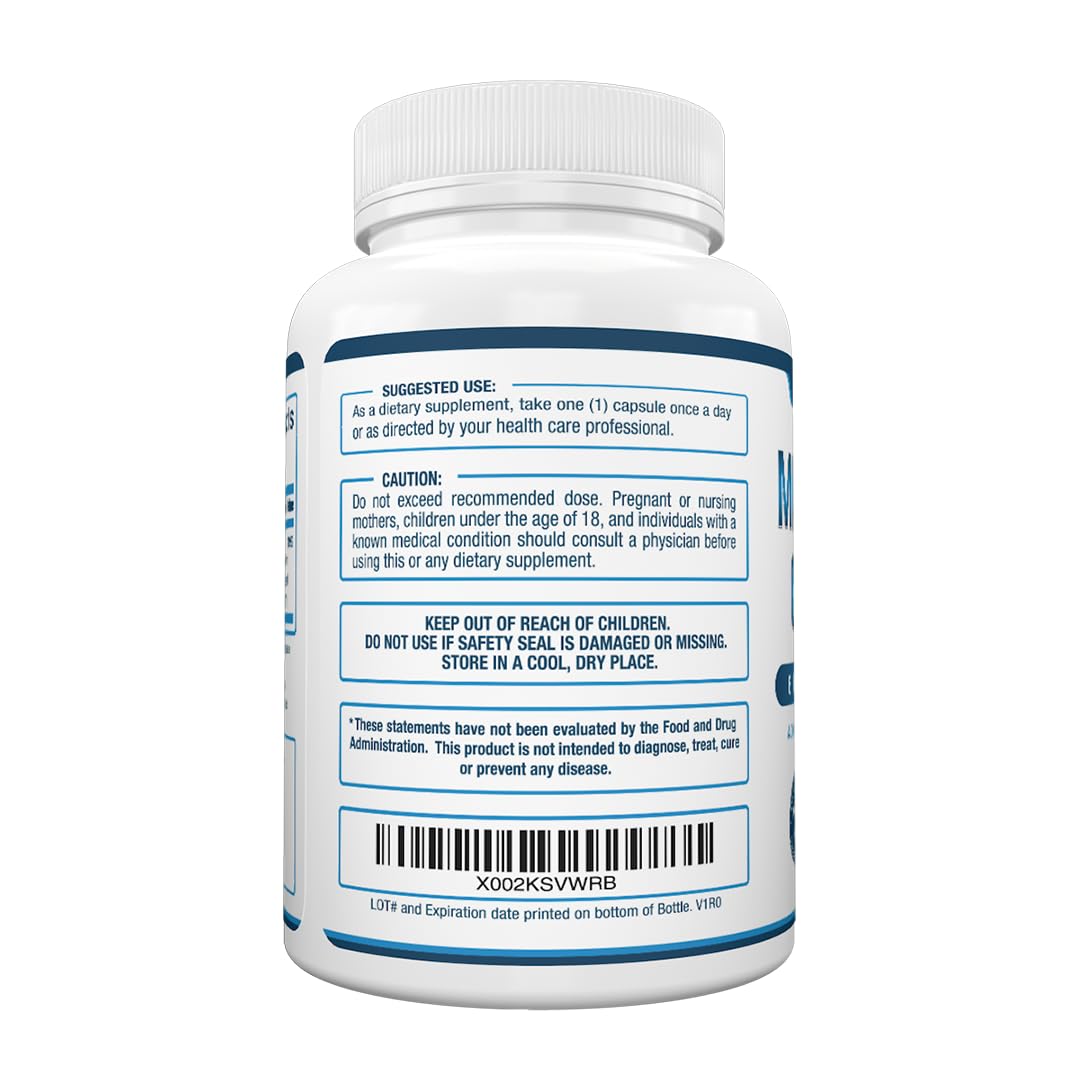 Purely Optimal Magnesium Complex - 6 Forms Magnesium Glycinate, Citrate & Malate - Sleep Support, Stress Relief, Muscles, Heart Health & Relaxation - Magnesium Supplement for Women & Men, 120 Caps Purely Optimal buy supplements Au