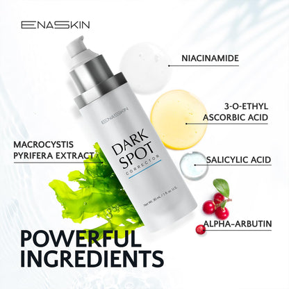 EnaSkin Dark Spot Remover Face & Body Serum: Age Spot Sun Spot Freckles Melasma Brown Spot