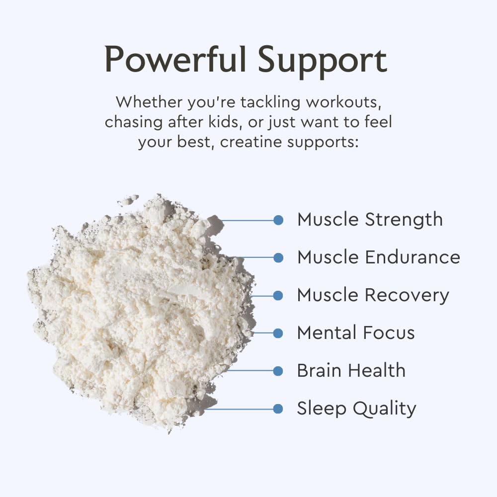 Alaya Naturals Micronized Creatine Monohydrate Powder – Pure Performance Fuel for Strength, Mental Focus, Vegan, Non-GMO, Easily Mixable & Flavorless - 5 g