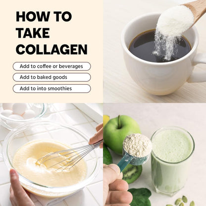 Cevitol Marine Collagen Peptides - Hydrolyzed Ultra-fine Collagen Powder for Women & Men, Hyaluronic Acid, Biotin, Vitamin C, for Skin, Hair, Nails, Joints