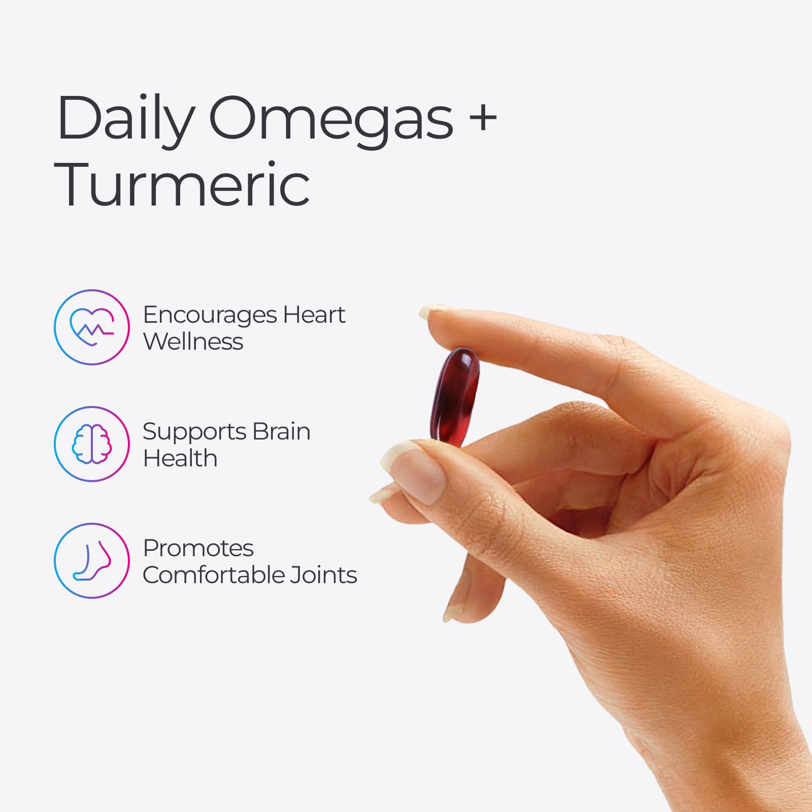 Livingood Daily Omega 3 6 9 Plus Turmeric Curcumin Supplement, 60 Softgels - Fish Oil Omega 3 Supplements (EPA & DHA) for Men and Women - Brain, Joint, Heart Health, and Metabolism - Made in USA Livingood DailyBuy Supplements Australia